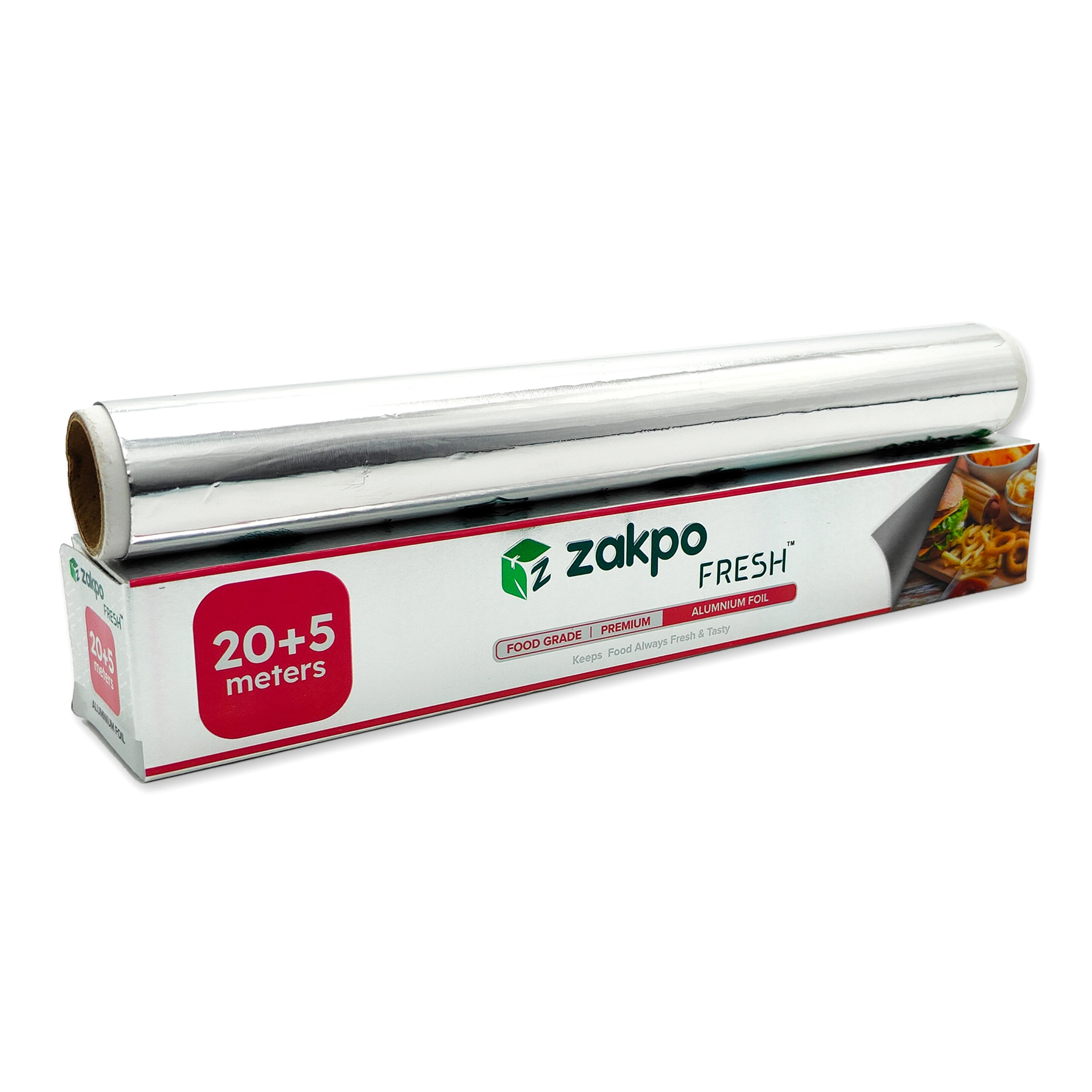 Aluminum Foil Roll 20+5mtr